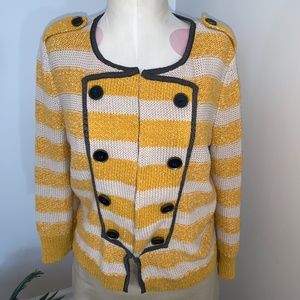LOFT  Military Style Sweater